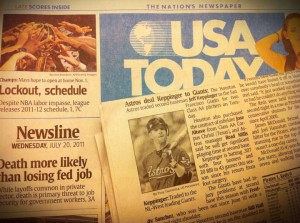 USA Today July 2011